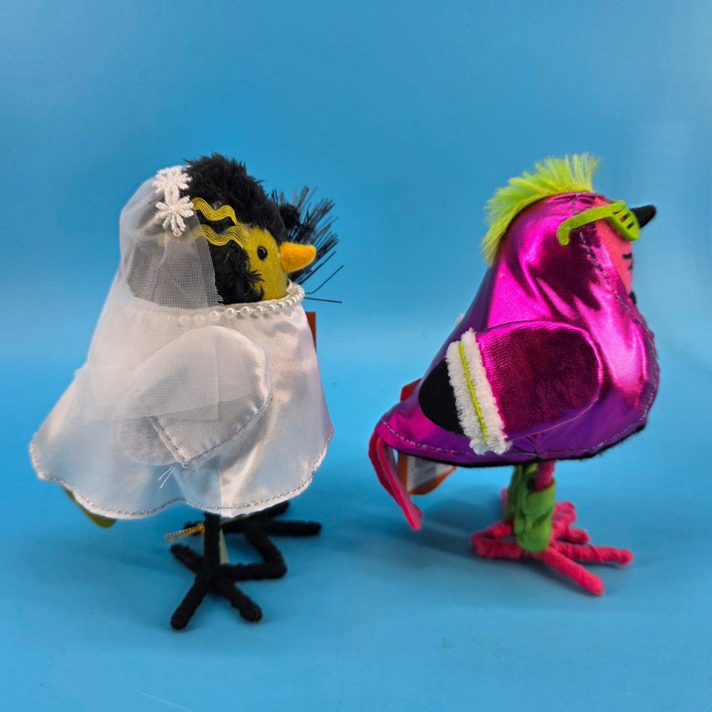 Hyde & EEK 2023 Halloween Birds Freda Bride and 2024 Glitters Skeleton - Picture 2 of 13